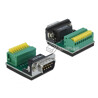 Adapter terminal RS-232 męski Sub-D 9pin z listwą zaciskową raster 3,81 mm