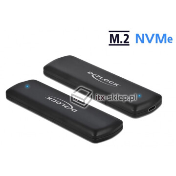Beznarzędziowa obudowa do dysku M.2 NVMe USB 3.1 Gen. 2 Delock 42615