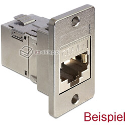 Uchwyt Keystone do skrzynek komplet 4 sztuk Delock 86413
