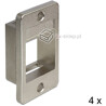 Uchwyt Keystone do skrzynek komplet 4 sztuk Delock 86413
