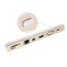 Zaślepka przeciwkurzowa gniazda USB Typ-C męska bez uchwytu biała Delock 64095