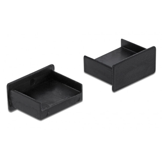 Zaślepka przeciwkurzowa gniazda USB Typ-A męska bez uchwytu czarna Delock 64102