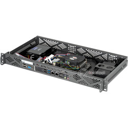 Komputer przemysłowy 1U 9. generacji Core i3-9100 16GB RAM Delta-Rack-i3-H310-SSD256