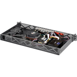 Komputer przemysłowy 1U 9. generacji Core i3-9100 16GB RAM Delta-Rack-i3-H310-SSD256