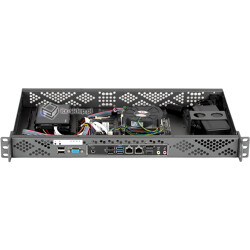 Komputer przemysłowy 1U 9. generacji Core i3-9100 16GB RAM Delta-Rack-i3-H310-SSD256