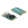 Kontroler SATA III 6Gbps mini PCI-Express 4xSATA SFF-8087 Delock 95000