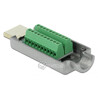Adapter terminal HDMI w metalowej obudowie męski raster 3,81 mm