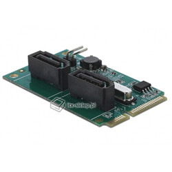 Kontroler RAID 2xSATA 6Gbps mini PCI-Express Delock 95264