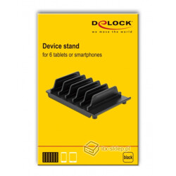Regulowana podstawka pod tablet smartfon do ładowania Delock 18366