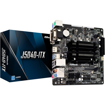 ASRock J5040-ITX Pentium 5040 QuadCore max 3.2GHz DDR4 4xSATA