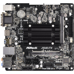 ASRock J5040-ITX Pentium 5040 QuadCore max 3.2GHz DDR4 4xSATA
