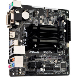 ASRock J5040-ITX Pentium 5040 QuadCore max 3.2GHz DDR4 4xSATA