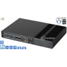 Niskoprofilowy komputer przemysłowy fanless 9. generacji Core i3-9100 3,6GHz 2xLAN 8GB SSD 256GB Thin-i3-H310-SSD256