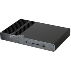 Niskoprofilowy komputer przemysłowy fanless 9. generacji Core i5-9500 2,2GHz 2xLAN 8GB SSD 512GB Thin-i5-H310-SSD512