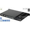 Serwer fanless Core i5-9500 3,00GHz 16GB DDR4 2xLAN 2xSFP Delta-Silent4-i5-SSD256 DC12-24V