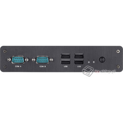 Komputer przemysłowy Fanless Intel Celeron N3450 4x2,2GHz 2xLAN 2xCOM SSD 128GB Delta-N3450-SSD128