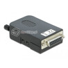 Adapter terminal RS-232 w obudowie żeński Sub-D 15pin raster 3,81 mm