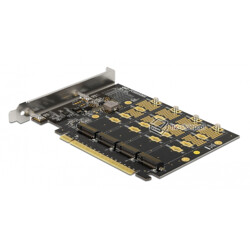Adapter konwerter SATA 22 pin / SFF-8643 NVMe - M.2 NGFF do dysków M.2 Delock 62703