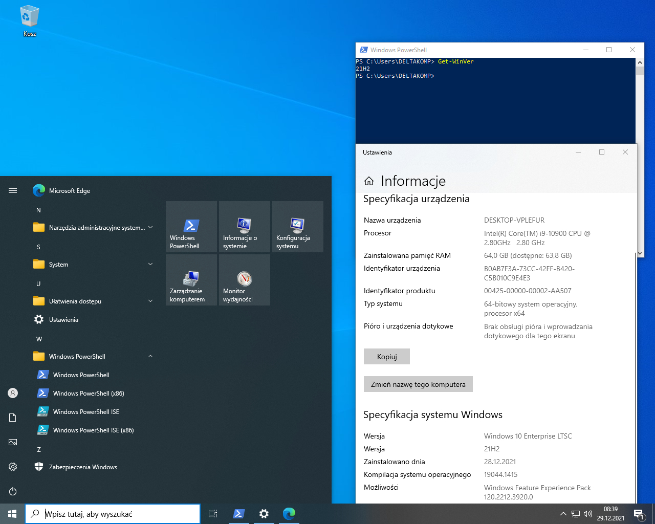 Microsoft Windows 10 IoT Enterprise LTSC 2021 Value MultiLanguage