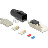 Wtyczka RJ-45 montaż polowy Cat.6A Delock 86265