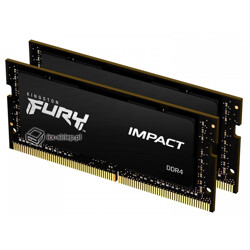 Kingston FURY Impact DDR4 SODIMM 16GB 2x8GB 2666MHz CL15