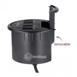 Hub biurkowy wpuszczany w blat 4x USB 3.2 Delock 64153