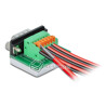 Adapter terminal RS-232 męski Sub-D 6pin z poziomą listwą zaciskową