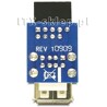 Gniazdo wewnętrzne USB żeńskie  2x USB żeńskie (górne)