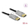 Aktywny kabel optyczny DisplayPort 1.4 męski - męski 8K HDR 50m Delock 84140