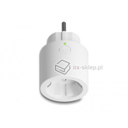 Przełącznik gniazda zasilania 230V WLAN MQTT Domoticz z monitorowaniem energii Delock 11827