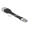 Adapter USB 3.2 Typ-A do Gigabit LAN elastyczny FPC Delock 86937
