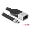 Adapter USB Typ-C do Gigabit LAN elastyczny FPC Delock 86937