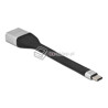Adapter USB Typ-C do DisplayPort 4K elastyczny FPC Delock 86934