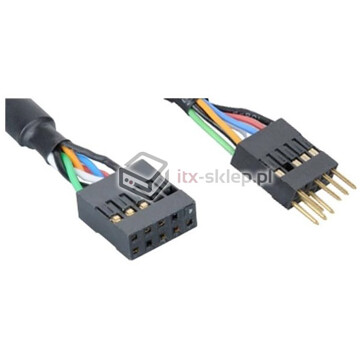 Przedłużacz FireWire EX1394I-40 M-F 40cm Akasa EX1394I-40