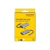 Zewnętrzny hub USB 3.2 Gen 2 USB Typ-C z 2x USB Typ-A oraz 2x USB Typ-C Delock 63260
