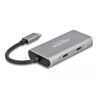 Zewnętrzny hub USB 3.2 Gen 2 USB Typ-C z 2x USB Typ-A oraz 2x USB Typ-C Delock 63260