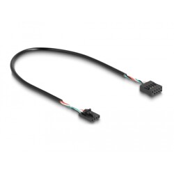 Wewnętrzny rozdzielacz hub 2-portowy USB 2.0 listwa Delock 61100