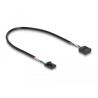 Wewnętrzny rozdzielacz hub 2-portowy USB 2.0 listwa Delock 61100
