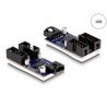 Wewnętrzny rozdzielacz hub 2-portowy USB 2.0 listwa Delock 61100