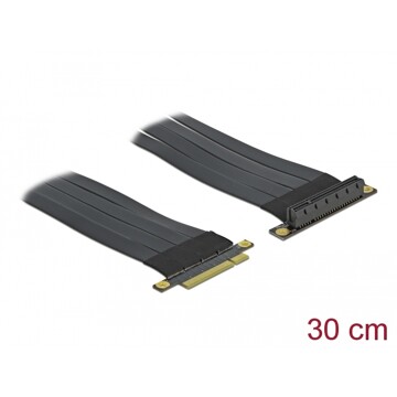 Riser elastyczny PCI Express x8 do x8 kątowy 30cm Delock 85766