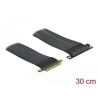 Riser elastyczny PCI Express x8 do x8 kątowy 30cm Delock 85766