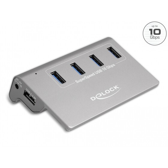 Hub USB 3.2 Gen 2, 4 gniazda USB Typu-A Delock 64181