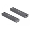 Obudowa zewnętrzna dla dysku M.2 NVMe PCIe SSD SATA USB-A 10Gbps Delock 42021