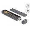 Obudowa zewnętrzna dla dysku M.2 NVMe PCIe SSD SATA USB-A 10Gbps Delock 42021