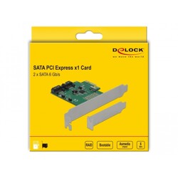 Adapter konwerter SATA 22 pin / SFF-8643 NVMe - M.2 NGFF do dysków M.2 Delock 62703