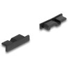 Zaślepka przeciwkurzowa gniazda USB 3.0 micro-B męska bez uchwytu czarna Delock 64243