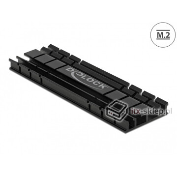 Radiator odbiornik ciepła do dysku M.2 SSD 2280 Delock 18353
