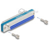 Filtr przeciwzakłóceniowy RF/EMI DB-37 męsko-żeński z indukcyjnym filtrem dolnoprzepustowym Delock 66551