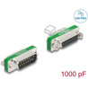 Filtr przeciwzakłóceniowy RF/EMI DB-15 męsko-żeński z pojemnościowym filtrem dolnoprzepustowym Delock 66478