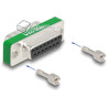 Filtr przeciwzakłóceniowy RF/EMI DB-15 męsko-żeński z pojemnościowym filtrem dolnoprzepustowym Delock 66478